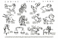 Preview: The original glow STARS - 350  - Glow-in-the-Dark Sticker