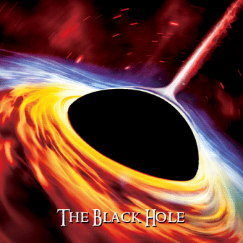 3D-Magnet THE BLACK HOLE (Schwarzes Loch)