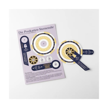 Preview: Die Postkarten-Sternenuhr