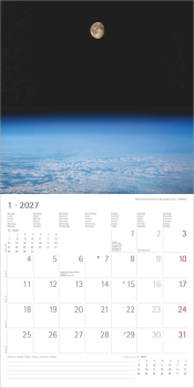 Preview: Kalender SPACE 2027