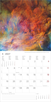 Kalender SPACE 2027