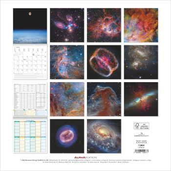 Preview: Kalender SPACE 2027