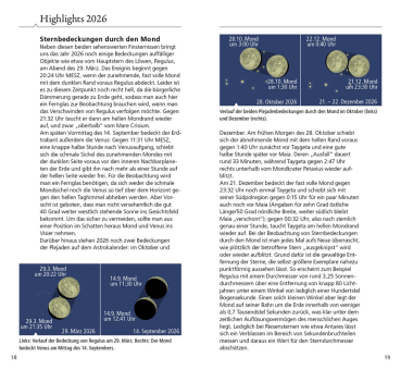 Was tut sich am Himmel 2026