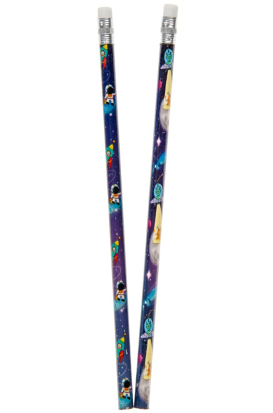 Bleistift SPACE mit Radiergummi