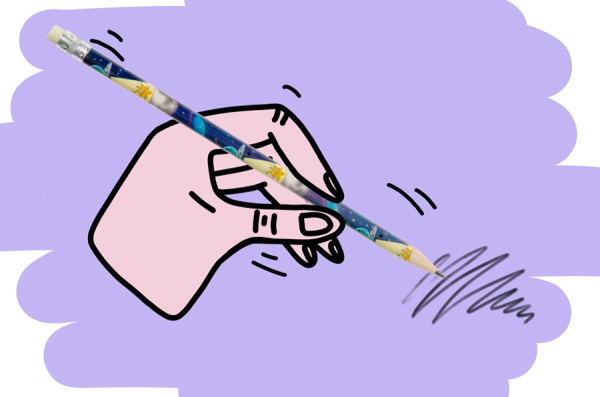 Bleistift SPACE mit Radiergummi