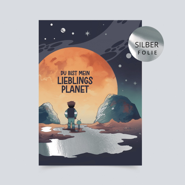 COSMIC CARDS - Du bist mein Lieblingsplanet