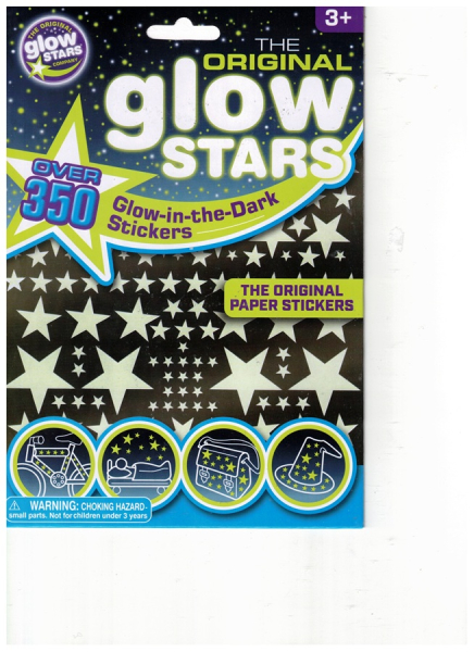 The original glow STARS - 350  - Glow-in-the-Dark Sticker