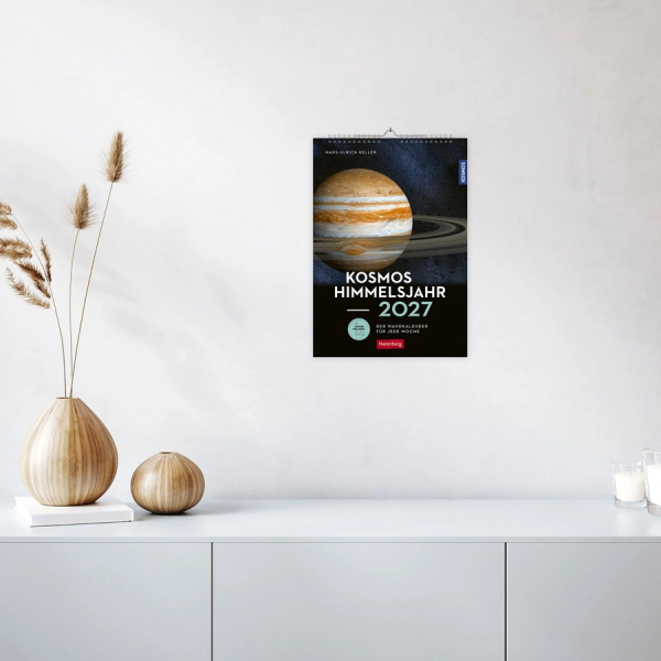 Wandkalender KOSMOS-Himmelsjahr 2027