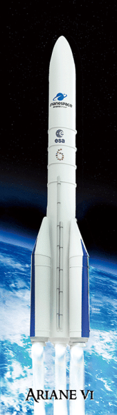 3D-Lesezeichen ARIANE VI