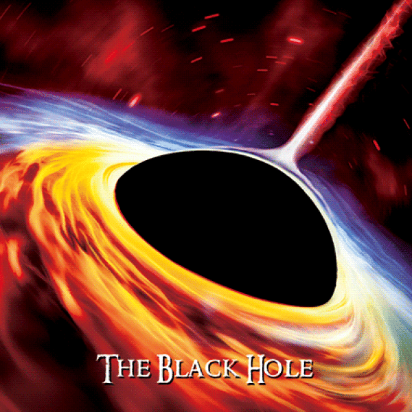 3D-Magnet THE BLACK HOLE (Schwarzes Loch)