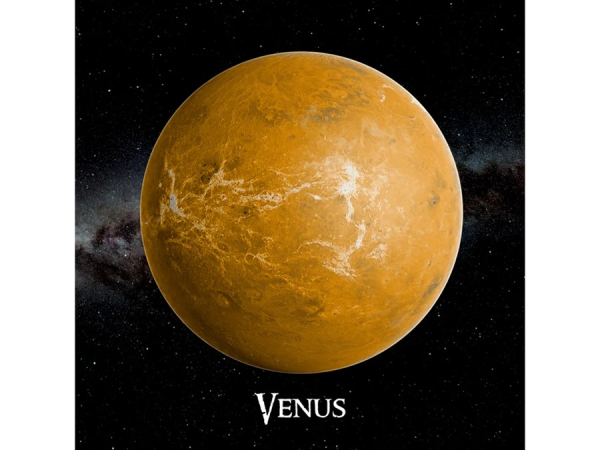 3D-Magnet Venus - Oberfläche