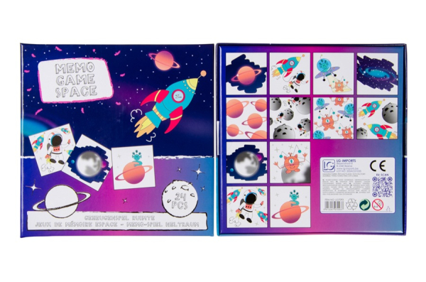 Memory Spiel WELTRAUM (24 Karten)
