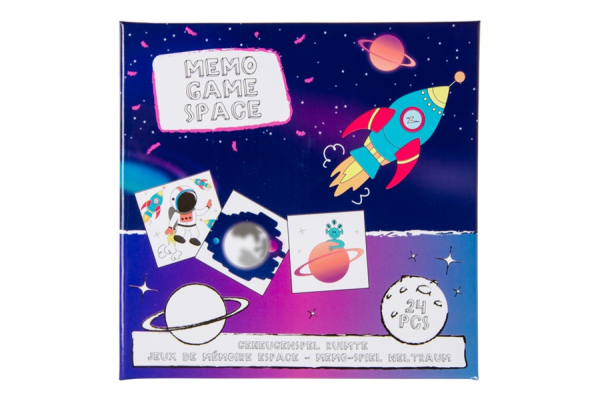 Memory Spiel WELTRAUM (24 Karten)