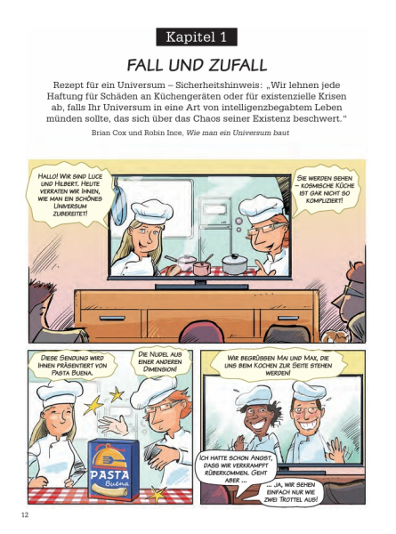 Laurent Schafer, COSMIX - Vom Urknall bis zum Menschen. Graphic Novel. 