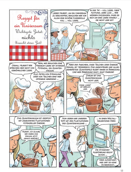 Laurent Schafer, COSMIX - Vom Urknall bis zum Menschen. Graphic Novel. 