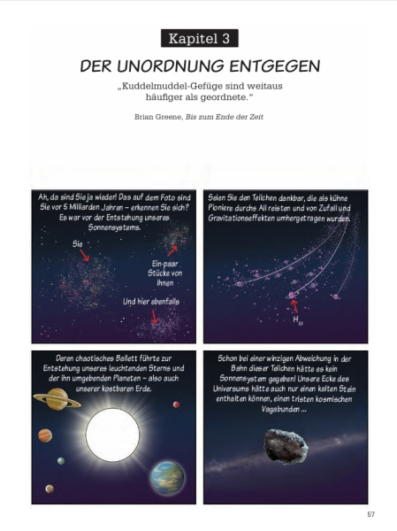 Laurent Schafer, COSMIX - Vom Urknall bis zum Menschen. Graphic Novel. 