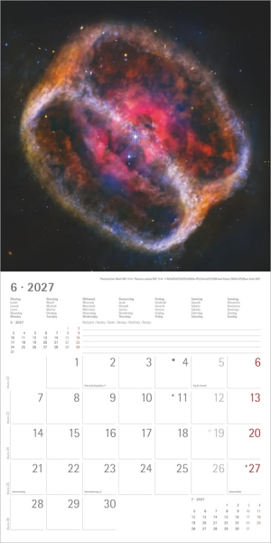 Kalender SPACE 2027