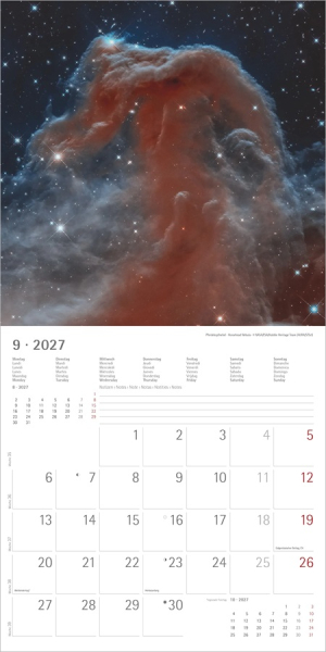 Kalender SPACE 2027